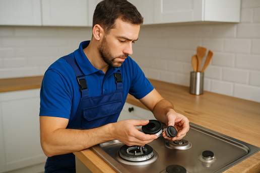 Expert gas cooker repair in London gas cooker repair service in a London home