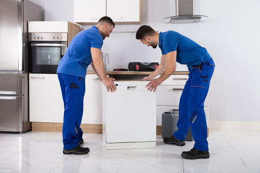 Professional dishwasher installation in London