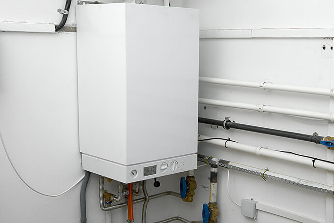 MagnaClean filter installation in a London property