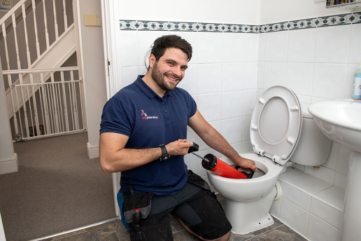 Professional toilet unblocking service for your London property