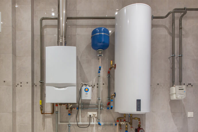 Servicing of unvented hot water cylinder in London