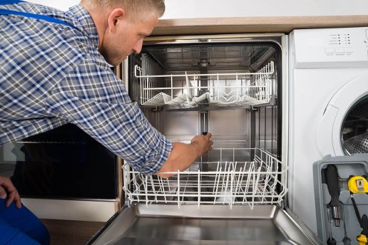 Reliable dishwasher installation in London Dishwasher installation in a London home